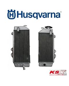 KSX RADIATEUR LINKS / RECHTS / SET - HUSQVARNA >14