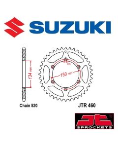 JT SPROCKETS STALEN ACHTERTANDWIEL - SUZUKI