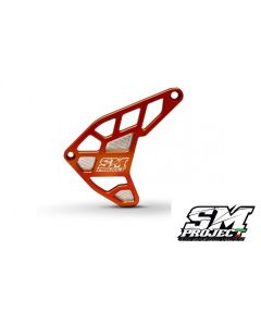 SM PROJECT FRONT SPROCKET GUARD - ORANGE
