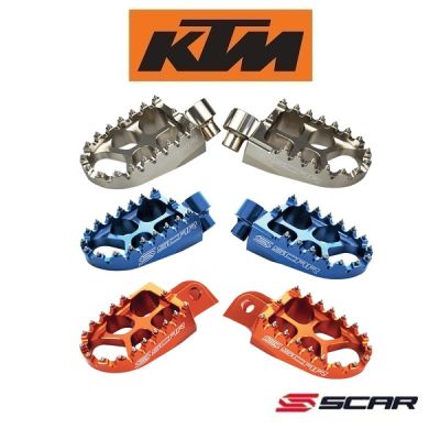 SCAR EVOLUTION RACING VOETSTEUNEN - KTM