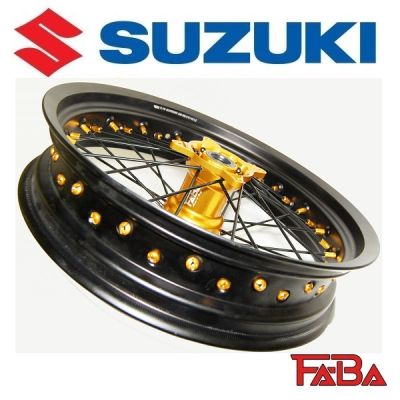 FABA WHEELS SUPERMOTO WIELEN SUZUKI